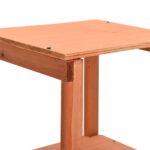 Abri à outils de jardin 136x75x160 cm Bois de sapin massif – Image 7