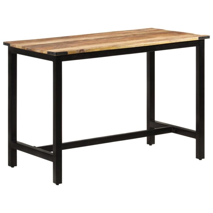 Table à dîner 110x60x76 cm Bois de manguier massif – Image 1