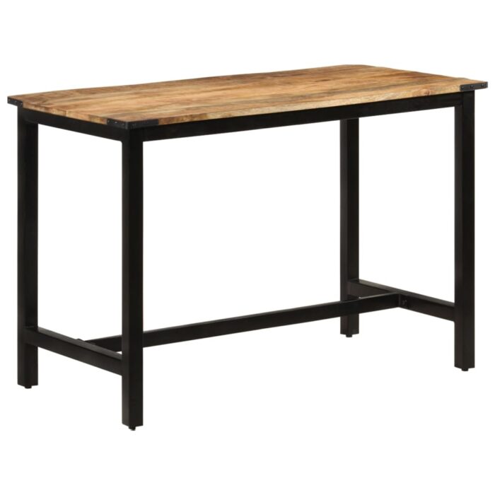 Table à dîner 110x60x76 cm Bois de manguier massif – Image 11