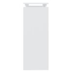 Table console blanc 102x30x80 cm bois d'ingénierie – Image 3