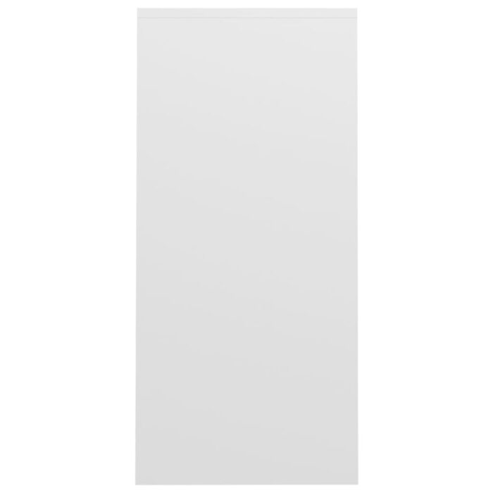 Bureau d'ordinateur portable blanc bois d'ingénierie – Image 4