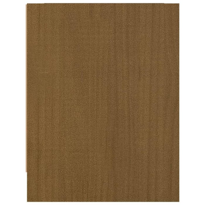 Tables de chevet 2 pcs Marron miel 40x30,5x40 cm Bois de pin – Image 5