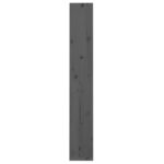 Bibliothèque/Séparateur de pièce Gris 60x30x199,5 cm Pin massif – Image 4
