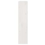 Bibliothèque/Séparateur de pièce Blanc 80x30x135,5cm Pin massif – Image 4