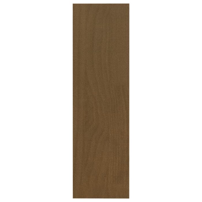 Bibliothèque/Séparateur de pièce Marron miel 100x30x103 cm Pin – Image 5