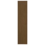 Bibliothèque/Séparateur de pièce Marron miel 100x30x135,5cm Pin – Image 5