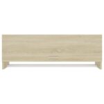 Garde-robe chêne sonoma 100x32,5x35 cm bois d'ingénierie – Image 2