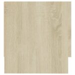 Garde-robe chêne sonoma 100x32,5x35 cm bois d'ingénierie – Image 3