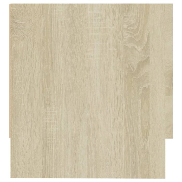 Garde-robe chêne sonoma 100x32,5x35 cm bois d'ingénierie – Image 3