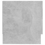 Garde-robe gris béton 100x32,5x35 cm bois d'ingénierie – Image 3