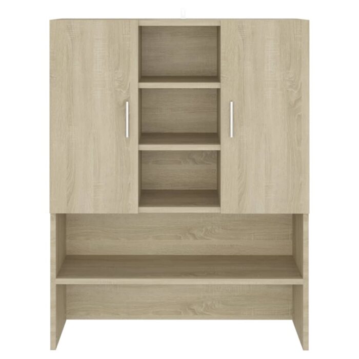 Meuble pour machine à laver Chêne sonoma 70,5x25,5x90 cm – Image 3