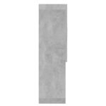 Meuble pour machine à laver Gris béton 70,5x25,5x90 cm – Image 4