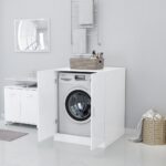 Meuble pour machine à laver Blanc 71x71,5x91,5 cm – Image 2