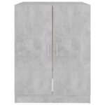 Meuble pour machine à laver Gris béton 71x71,5x91,5 cm – Image 3