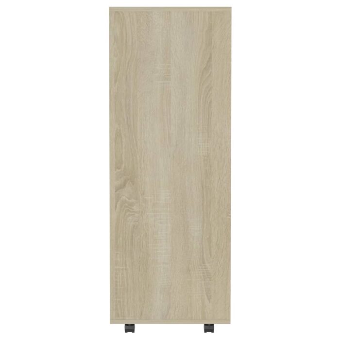 Garde-robe Chêne sonoma 80x40x110 cm Bois d’ingénierie – Image 4