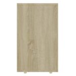 Tables gigognes 3 pcs Chêne sonoma Aggloméré – Image 7