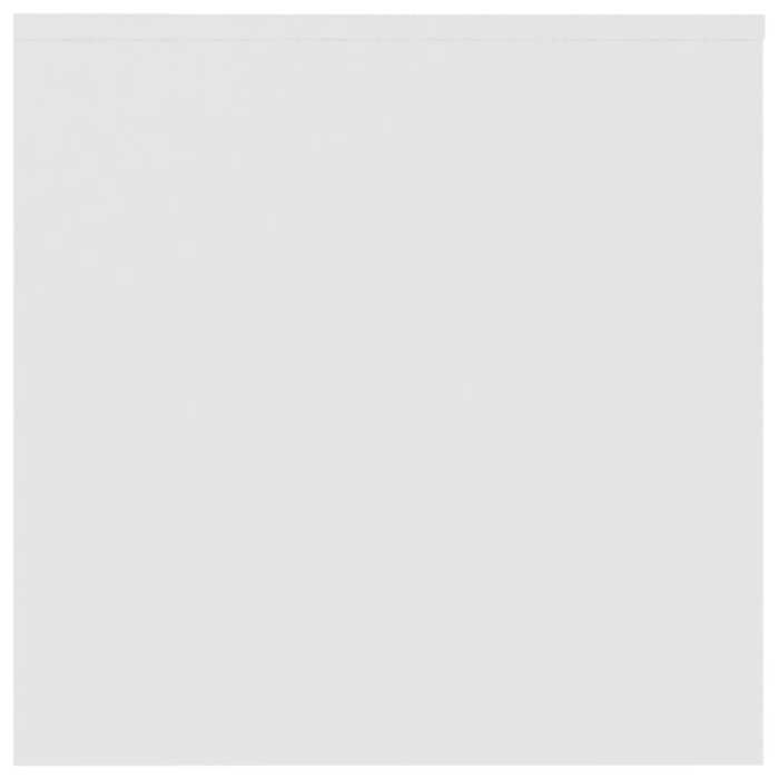 Tables gigognes 3 pcs Blanc Aggloméré – Image 3