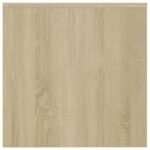 Tables gigognes 3 pcs Chêne sonoma Aggloméré – Image 3