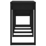Tables gigognes 3 pcs Noir Bois d'ingénierie – Image 4