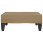 Repose-pied Cappuccino 78x56x32 cm Similicuir – Image 2