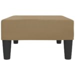 Repose-pied Cappuccino 78x56x32 cm Similicuir – Image 3
