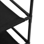 Armoire de rangement avec 6 tiroirs 55x29x55 cm Noir Acier – Image 5