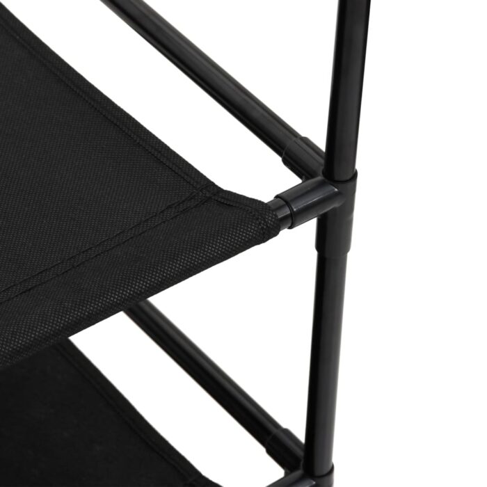 Armoire de rangement avec 6 tiroirs 55x29x55 cm Noir Acier – Image 5