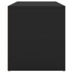 Banc d'entrée 80x40x45 cm Noir Bois d'ingénierie – Image 5