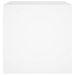 Jardinière Blanc 40x40x40 cm Bois d'Ingénierie – Image 3
