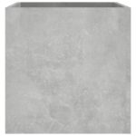 Jardinière Gris béton 40x40x40 cm Bois d'ingénierie – Image 4