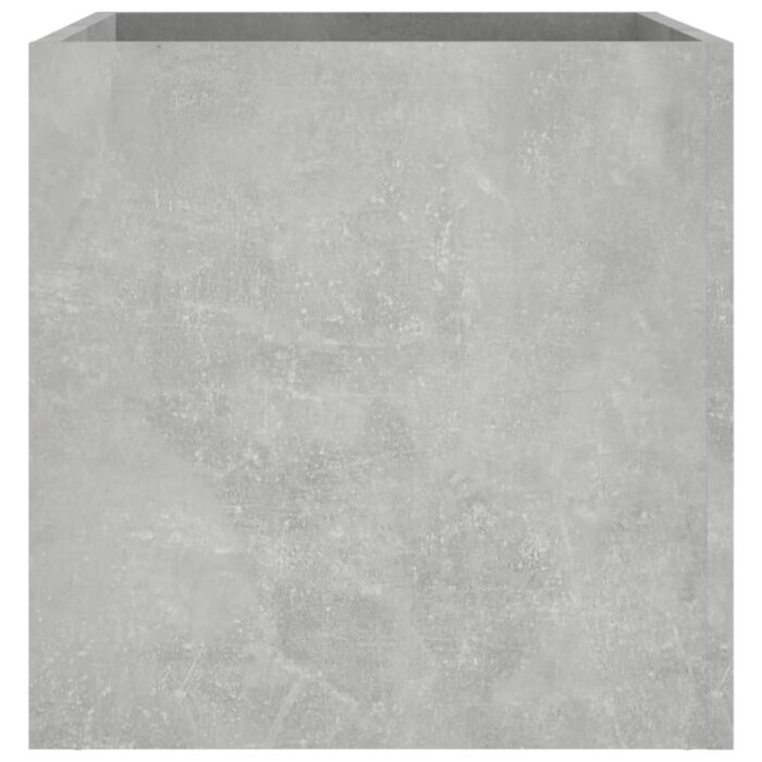 Jardinière Gris béton 40x40x40 cm Bois d'ingénierie – Image 4
