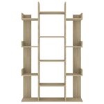 Bibliothèque Chêne Sonoma 86x25,5x140 cm Bois d’ingénierie – Image 3