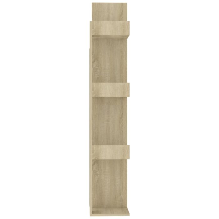 Bibliothèque Chêne sonoma 48x25,5x140 cm Bois d’ingénierie – Image 4