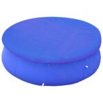 Couvertures de piscine 2 pcs PE Ronde 460 cm 90 g/m² – Image 3