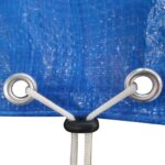 Couvertures de piscine 2 pcs PE Ronde 540 cm 90 g/m² – Image 6