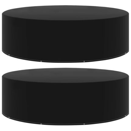 Housses de salon de jardin 2 pcs 10 œillets 325x90 cm