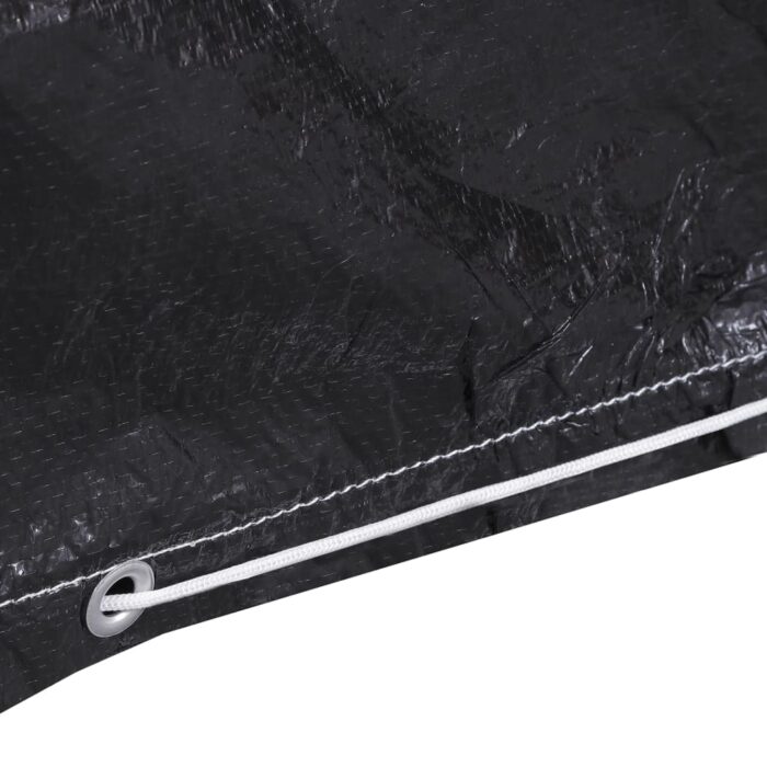 Housses de salon de jardin 2 pcs 10 œillets 325x90 cm – Image 3