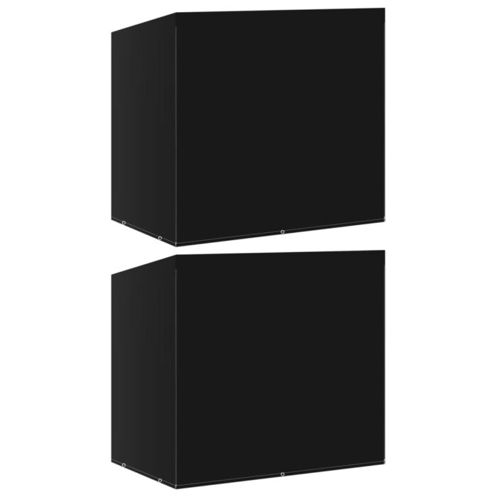 Housses de balancelle 2 pcs 6 œillets 185x117x170 cm – Image 1