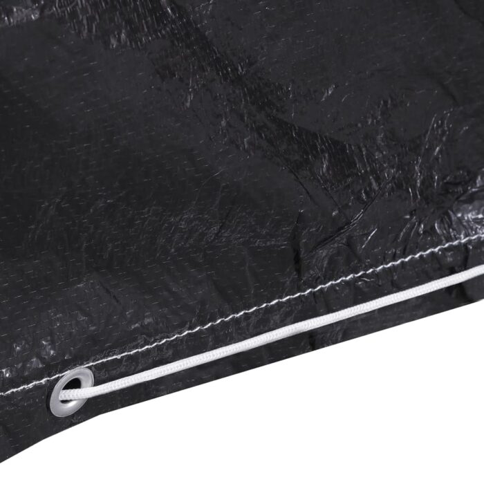 Housses de balancelle 2 pcs 6 œillets 185x117x170 cm – Image 8