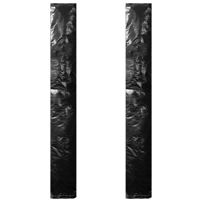 Housses de parasol avec fermeture éclair 2 pcs PE 200 cm – Image 1