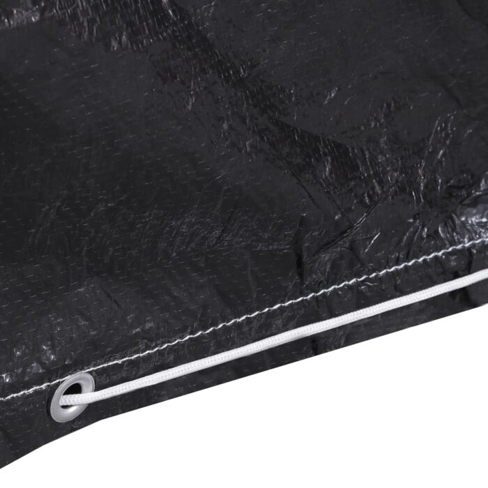 Housses de meubles de jardin 2 pcs 6 œillets 160x80x75 cm – Image 4