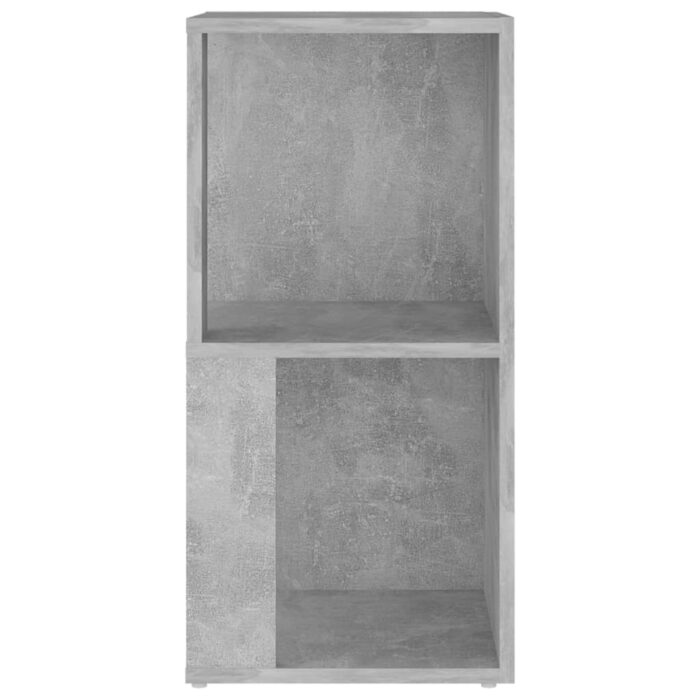 Armoire d'angle Gris béton 33x33x67 cm Bois d'ingénierie – Image 3