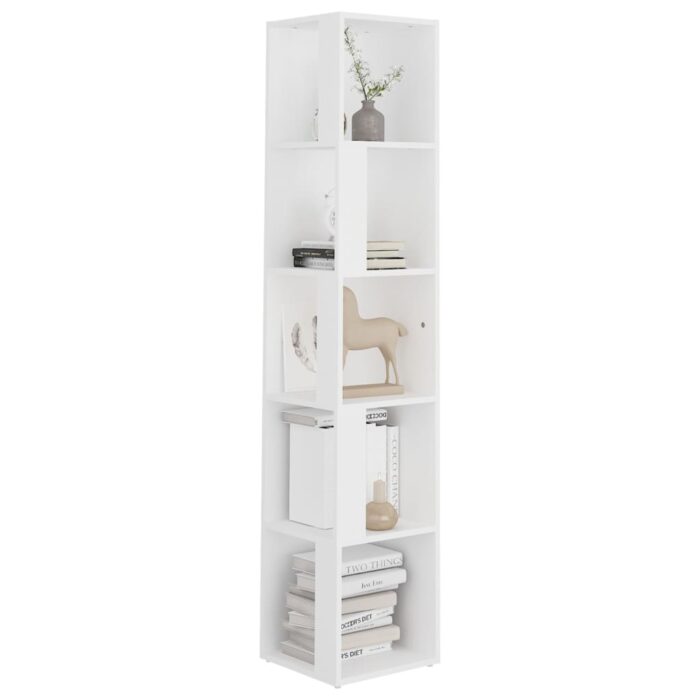 VXL8720286650004_g_en_hd_2.jpg Armoire d'angle Blanc 33x33x164,5 cm Bois d'ingénierie – Image 2