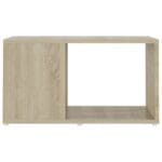 Meuble TV Chêne sonoma 60x24x32 cm Bois d'ingénierie – Image 3