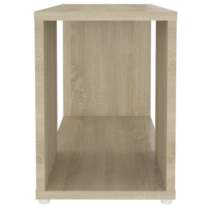 Meuble TV Chêne sonoma 60x24x32 cm Bois d'ingénierie – Image 4