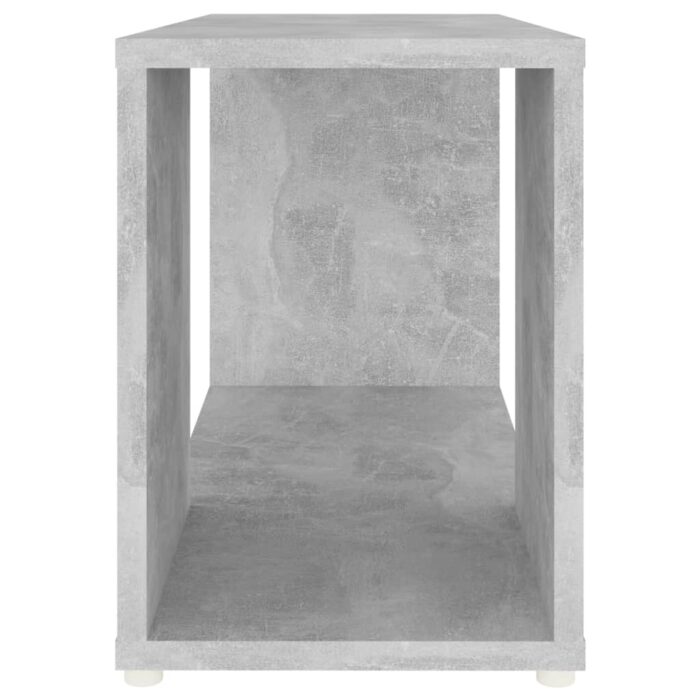 Meuble TV Gris béton 60x24x32 cm Bois d'ingénierie – Image 4