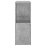 Bibliothèque Gris béton 60x24x63 cm bois d'ingénierie – Image 4