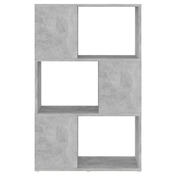 Bibliothèque/Séparateur de pièce Gris 60x24x94 cm – Image 3