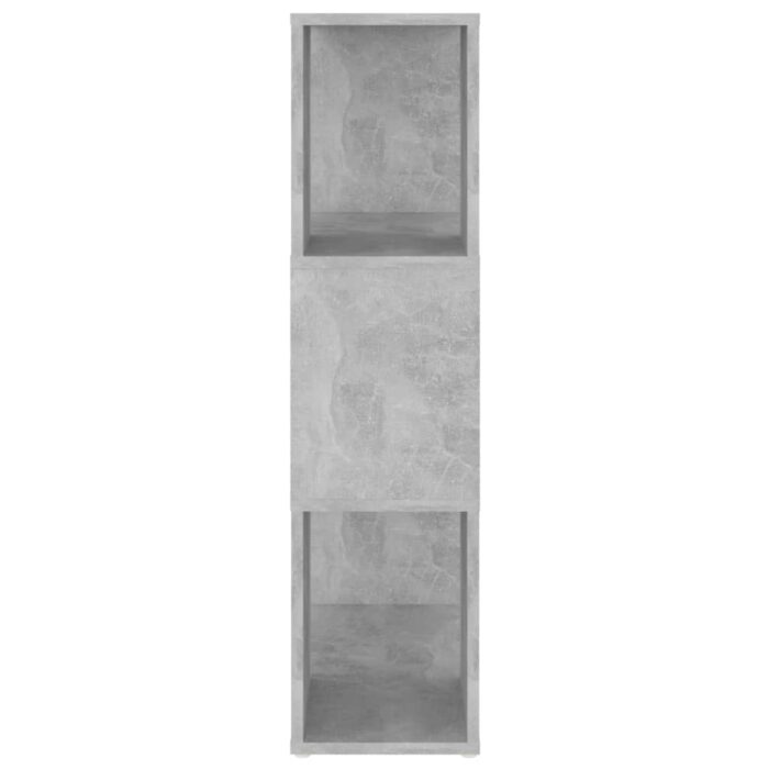 Bibliothèque/Séparateur de pièce Gris 60x24x94 cm – Image 4
