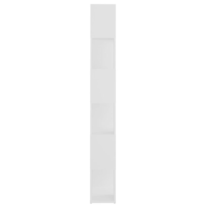 Bibliothèque/Séparateur de pièce Blanc 60x24x186 cm – Image 4